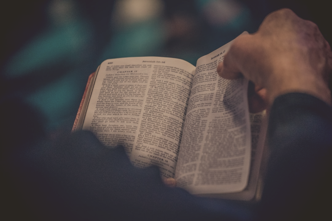 Man Reading Bible